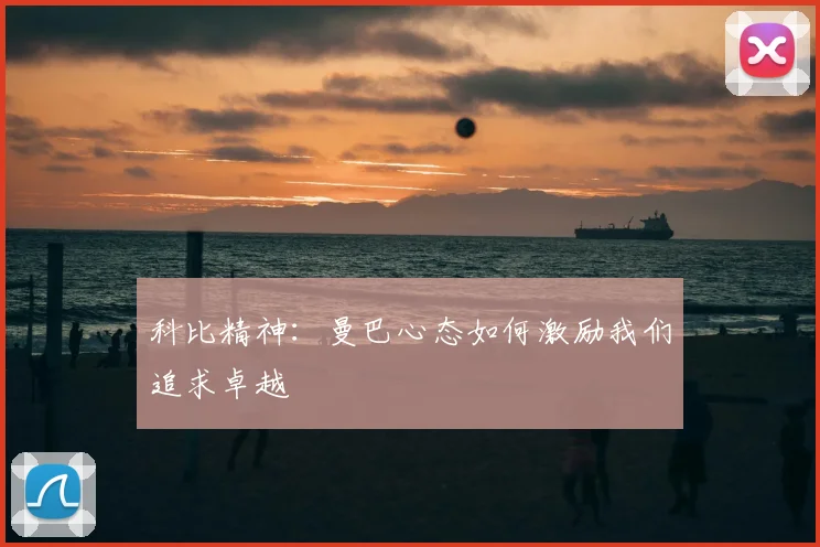 科比精神:曼巴心态如何激励我们追求卓越